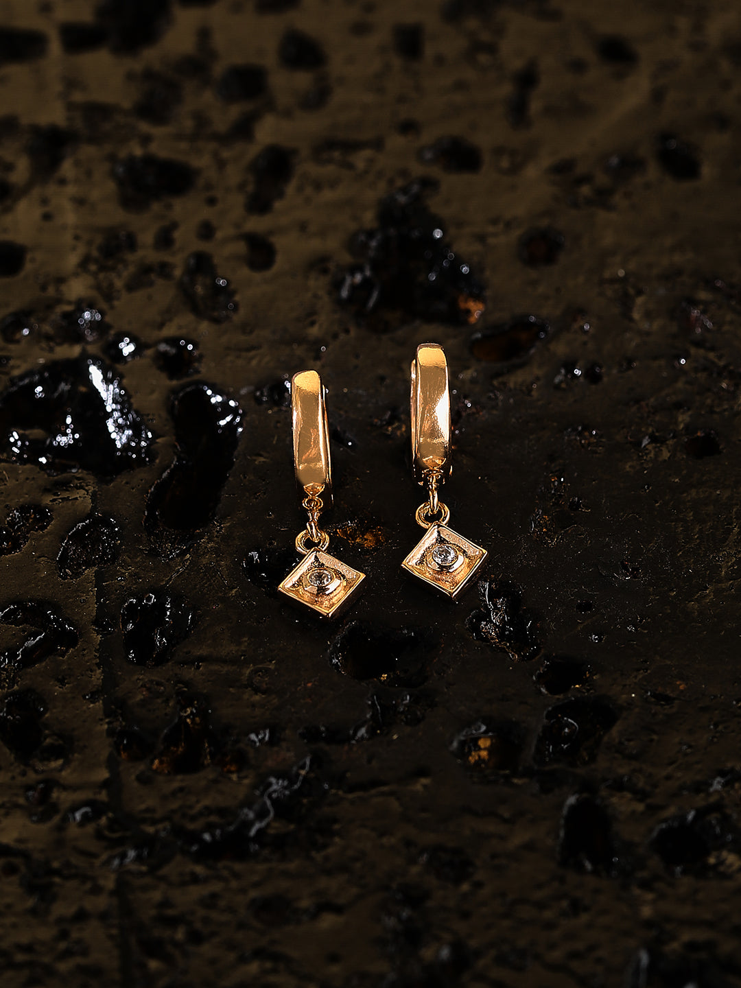 The Rose Gold Ear Band earrings