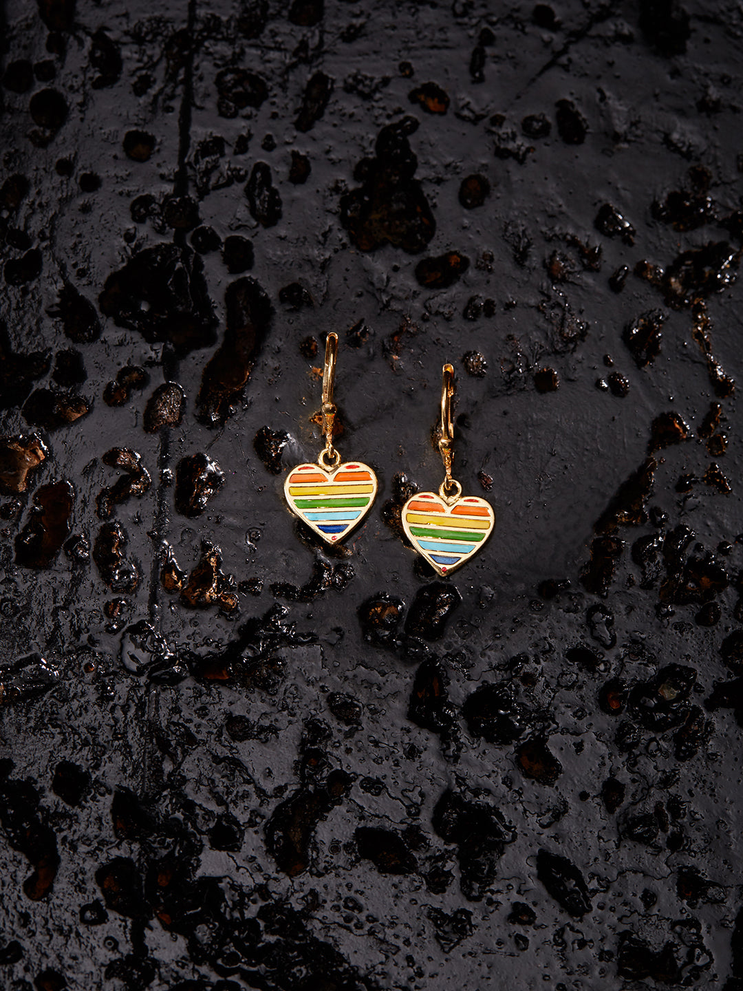 The Rainbow Drop earrings