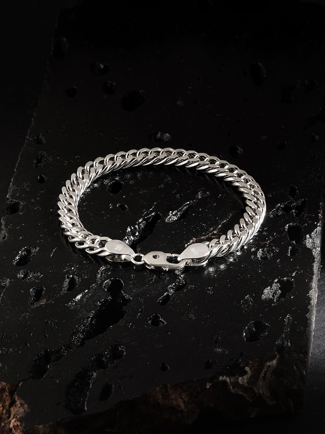 Double Cuban Chain Bracelet