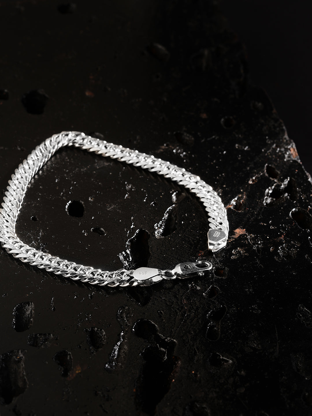 Double Iced Chain Bracelet