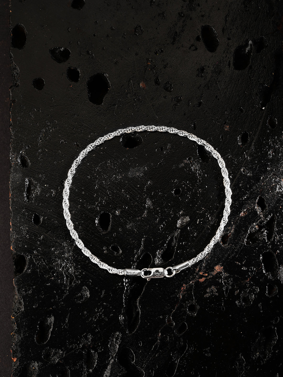 Polished Rope Chain Bracelet