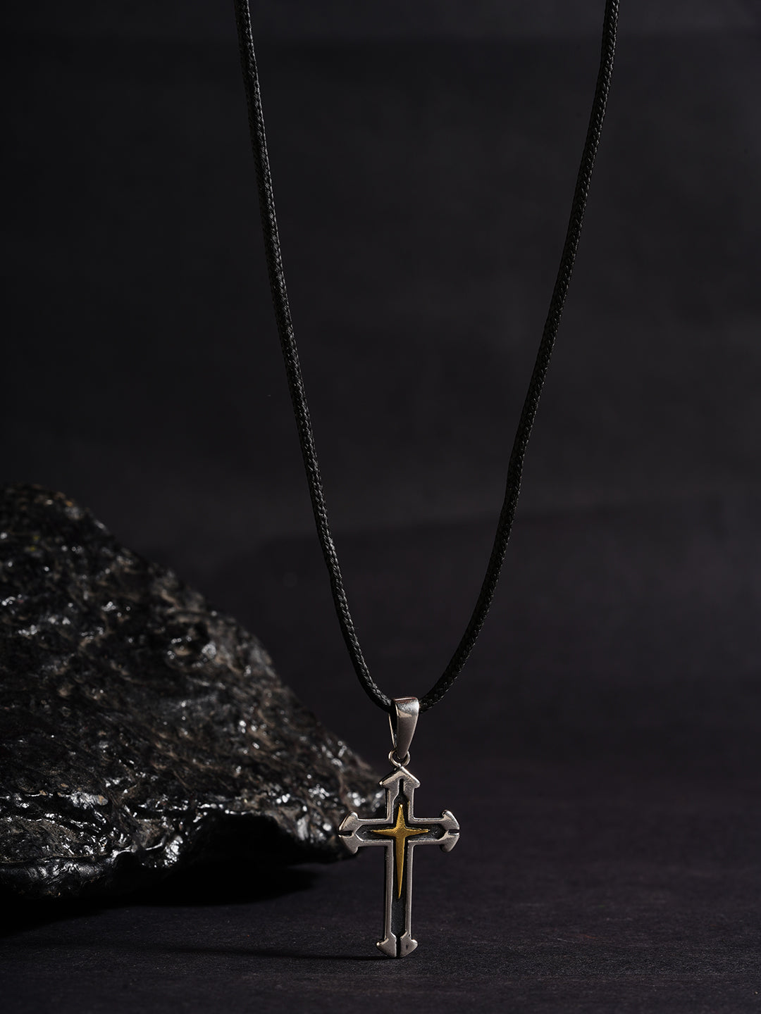 Latin Double Cross Pendant