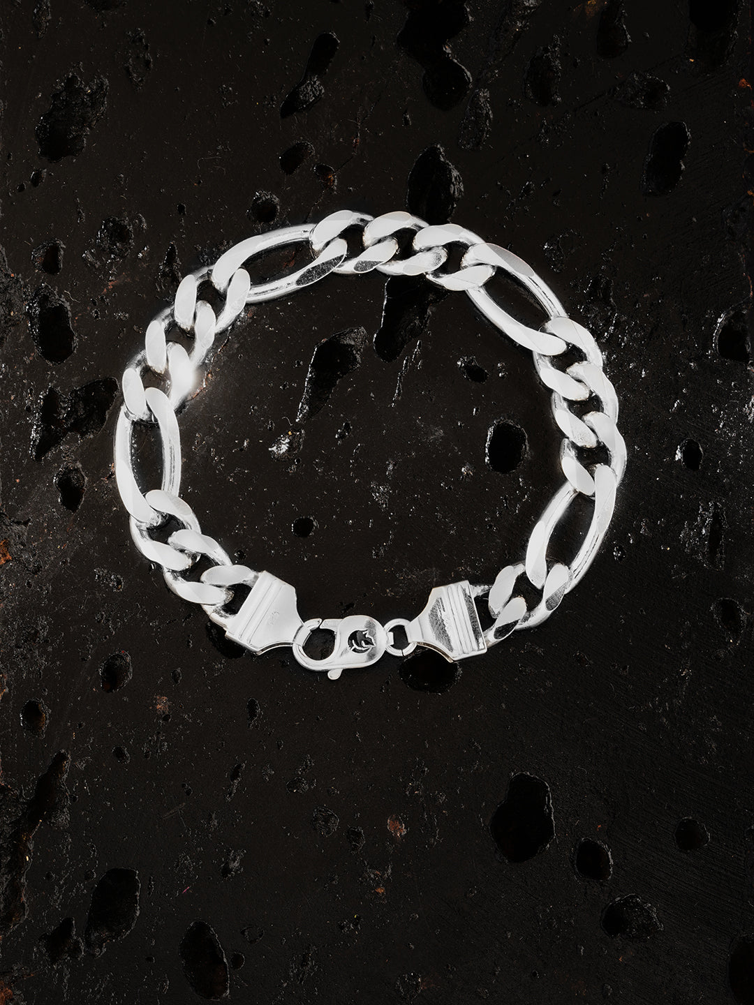 Iced Figaro Chain Bracelet