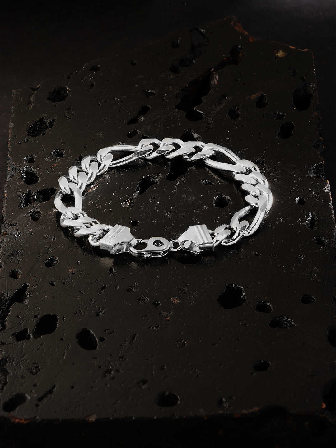 Iced Figaro Chain Bracelet