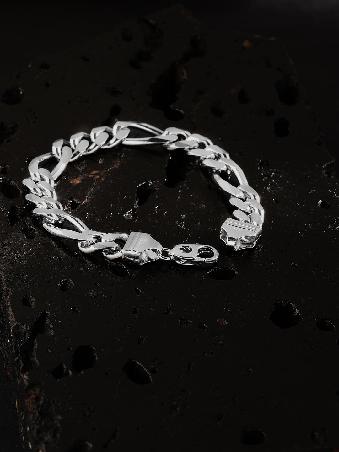 Iced Figaro Chain Bracelet