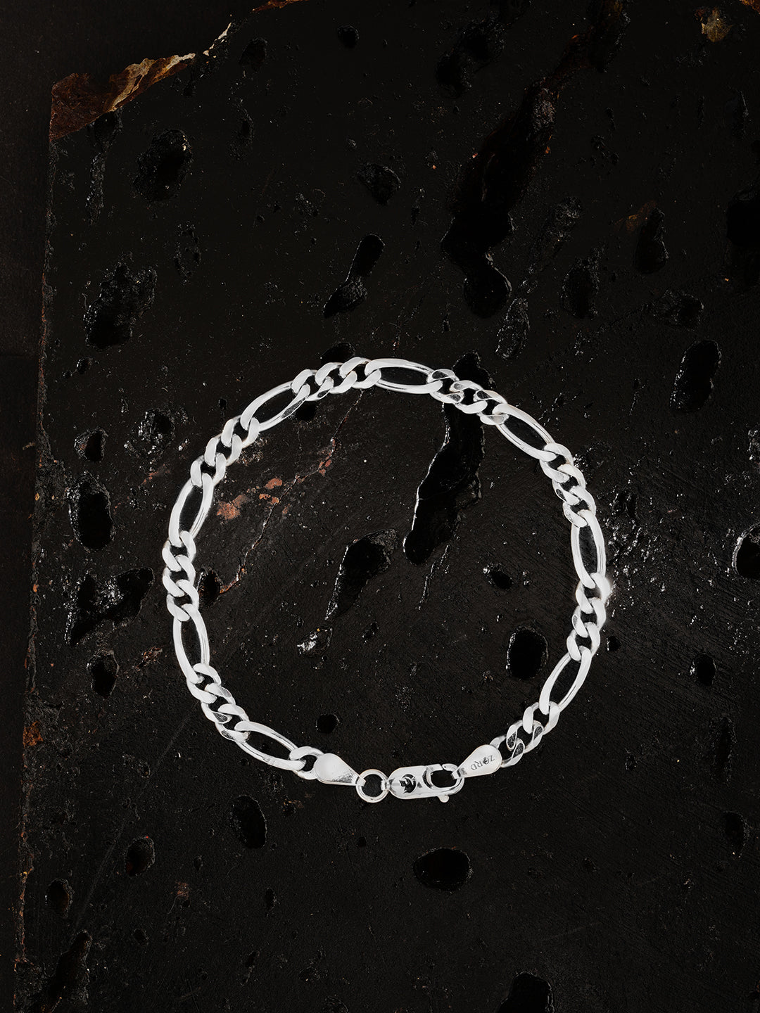 Iced Figaro Chain Bracelet