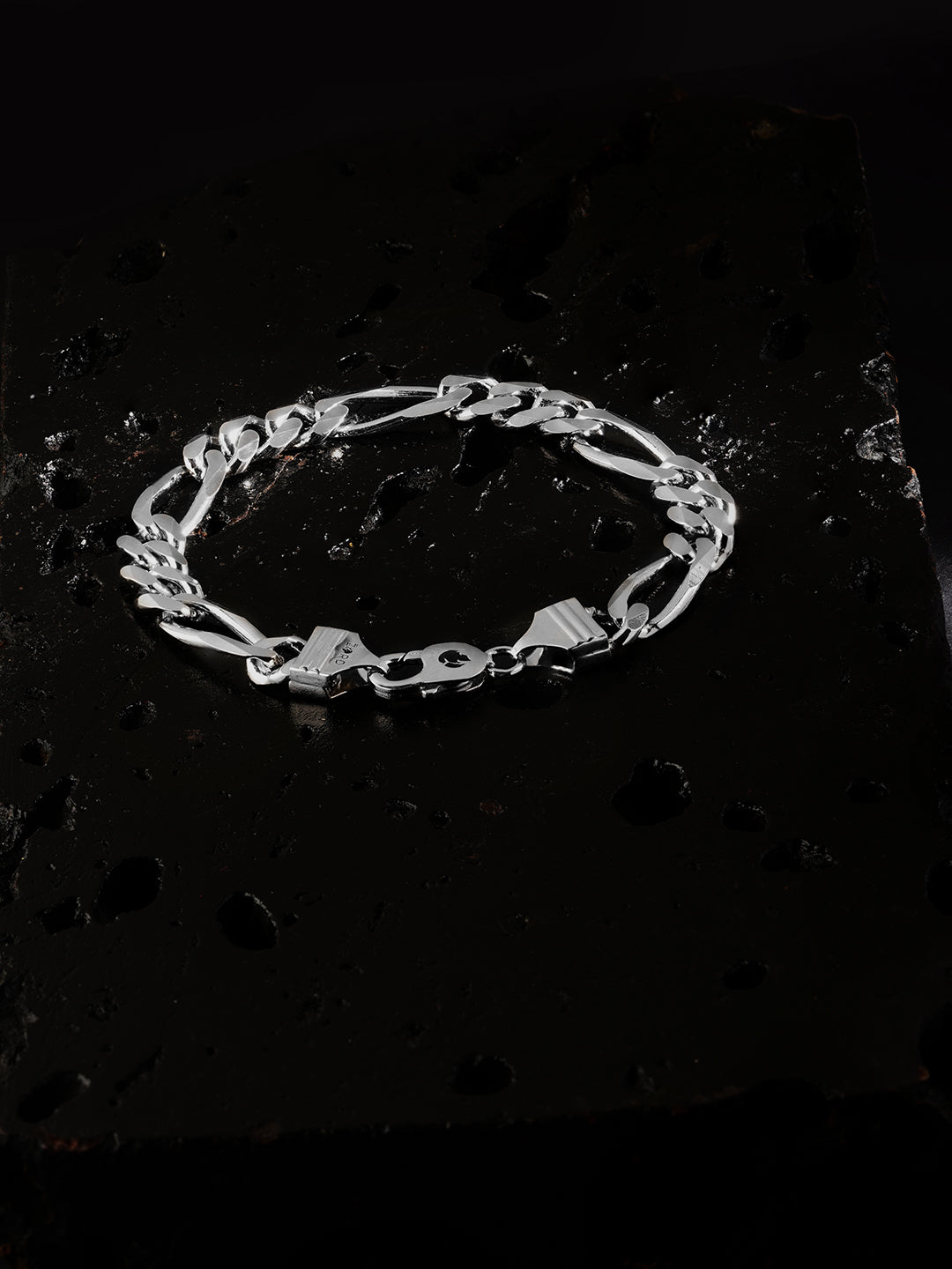 Iced Figaro Chain Bracelet