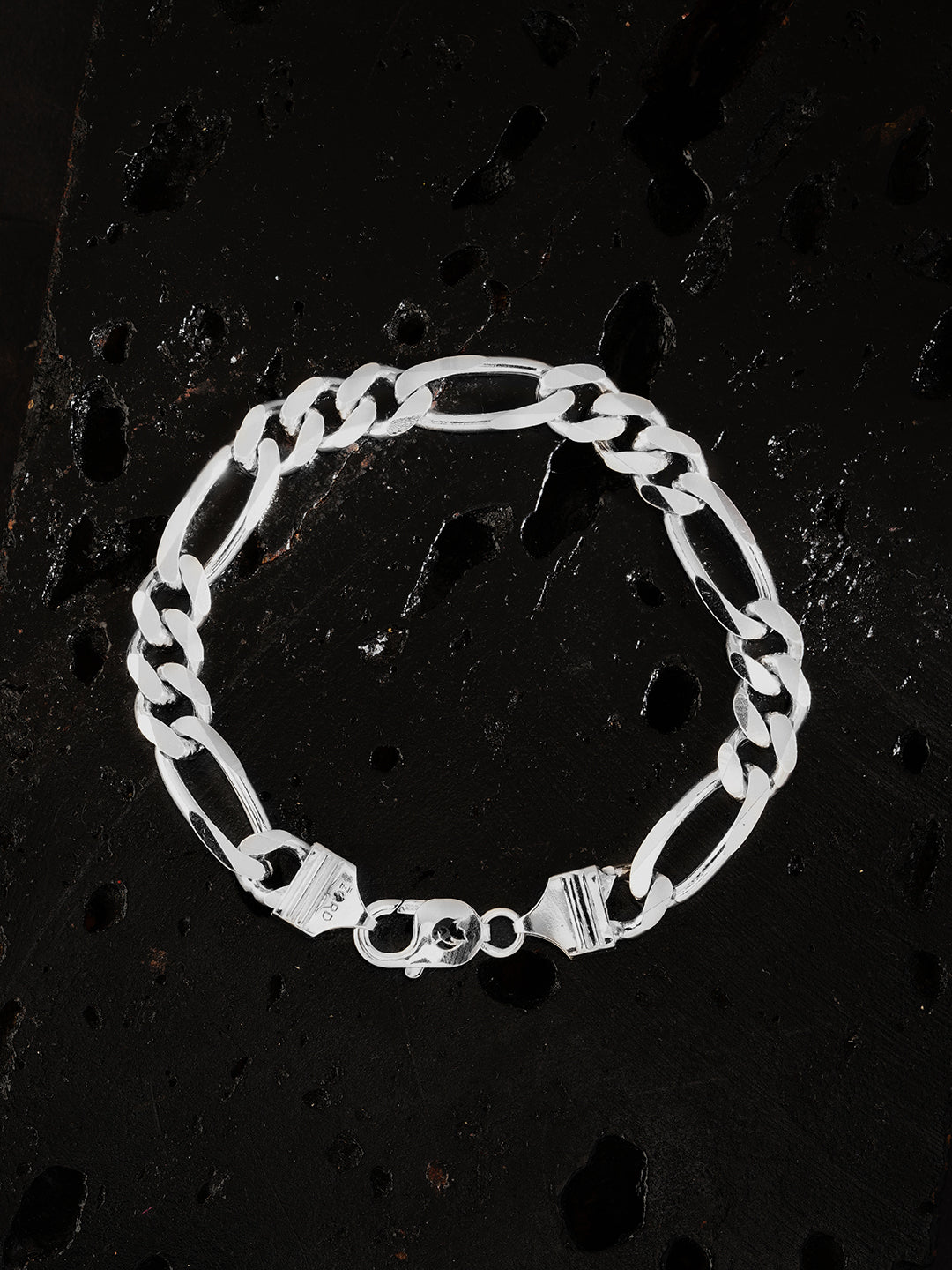 Iced Figaro Chain Bracelet